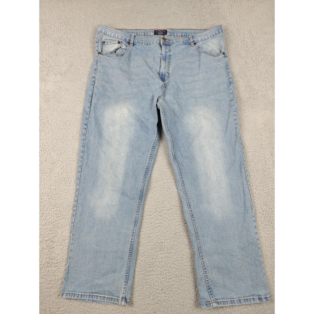 Architect Jean Company Jeans Mens 40x29 Blue Light Wash Straight Denim